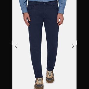 Boggi Milano Claude stretch cotton lyocell jeans size 33